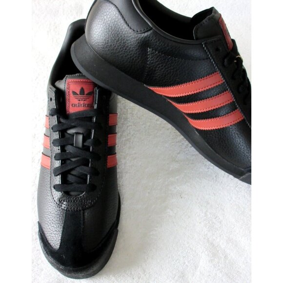 Adidas Originals Men's Samoa Sneakers Black Ruby Red Sizes NIB JQ0046 - Picture 4 of 5